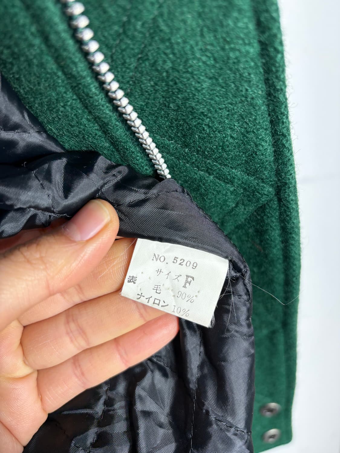 울 바시티 자켓 상품이미지6