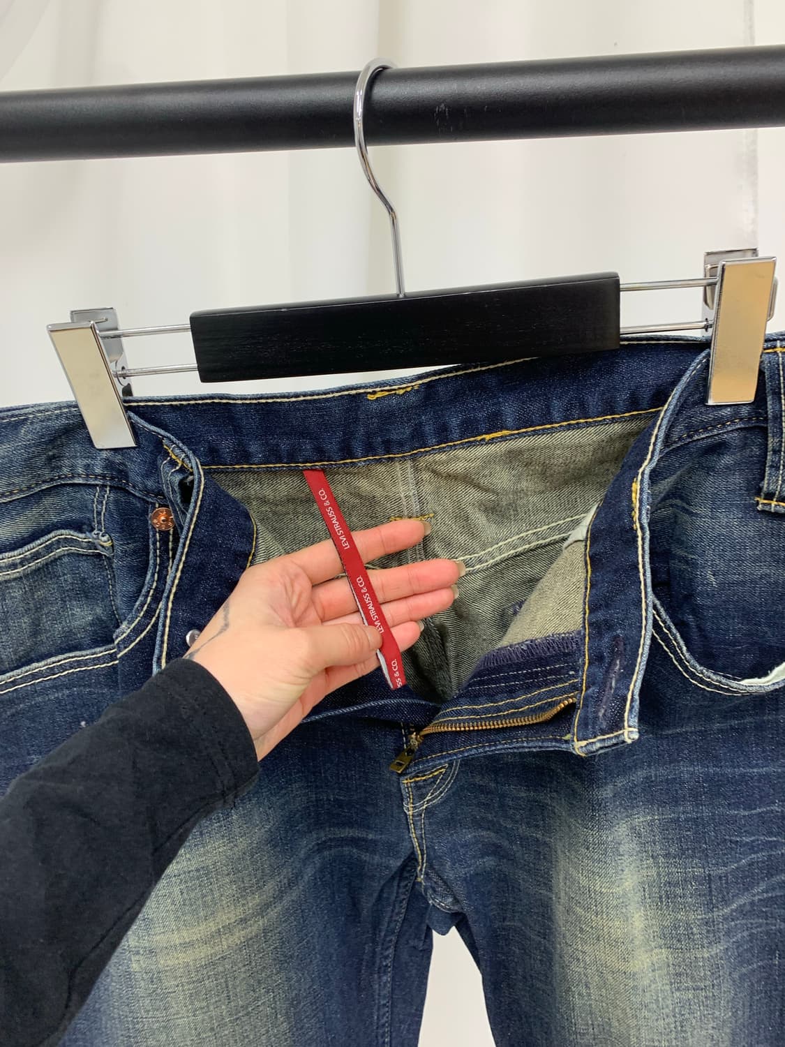 Levi’s 504 straight jeans 상품이미지3