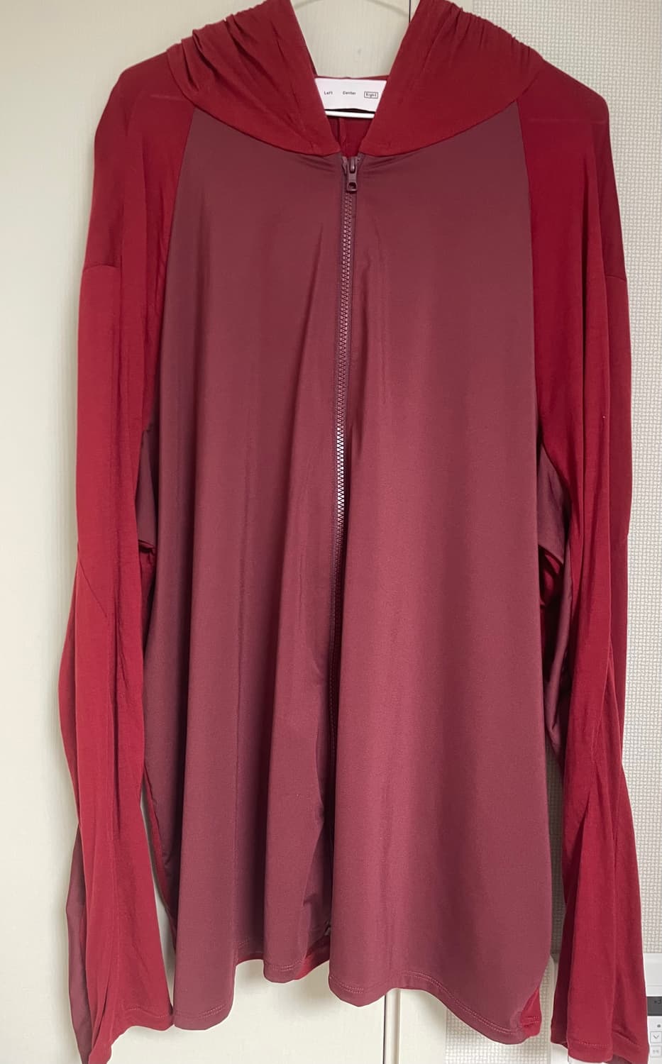 Paf 5.0+ Hoodie Right Burgundy 상품이미지1