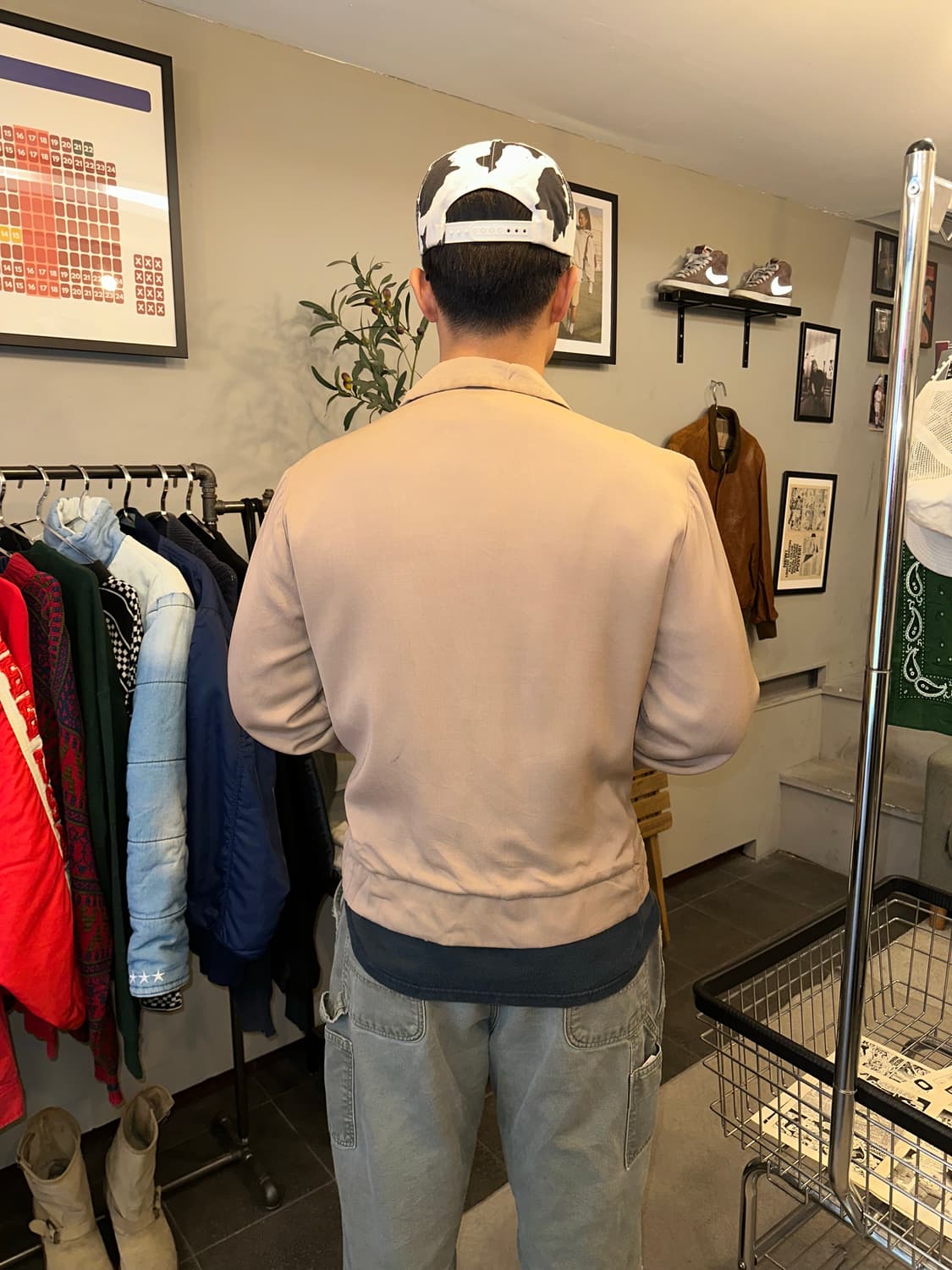 60-70‘s American talon material jacket  상품이미지8