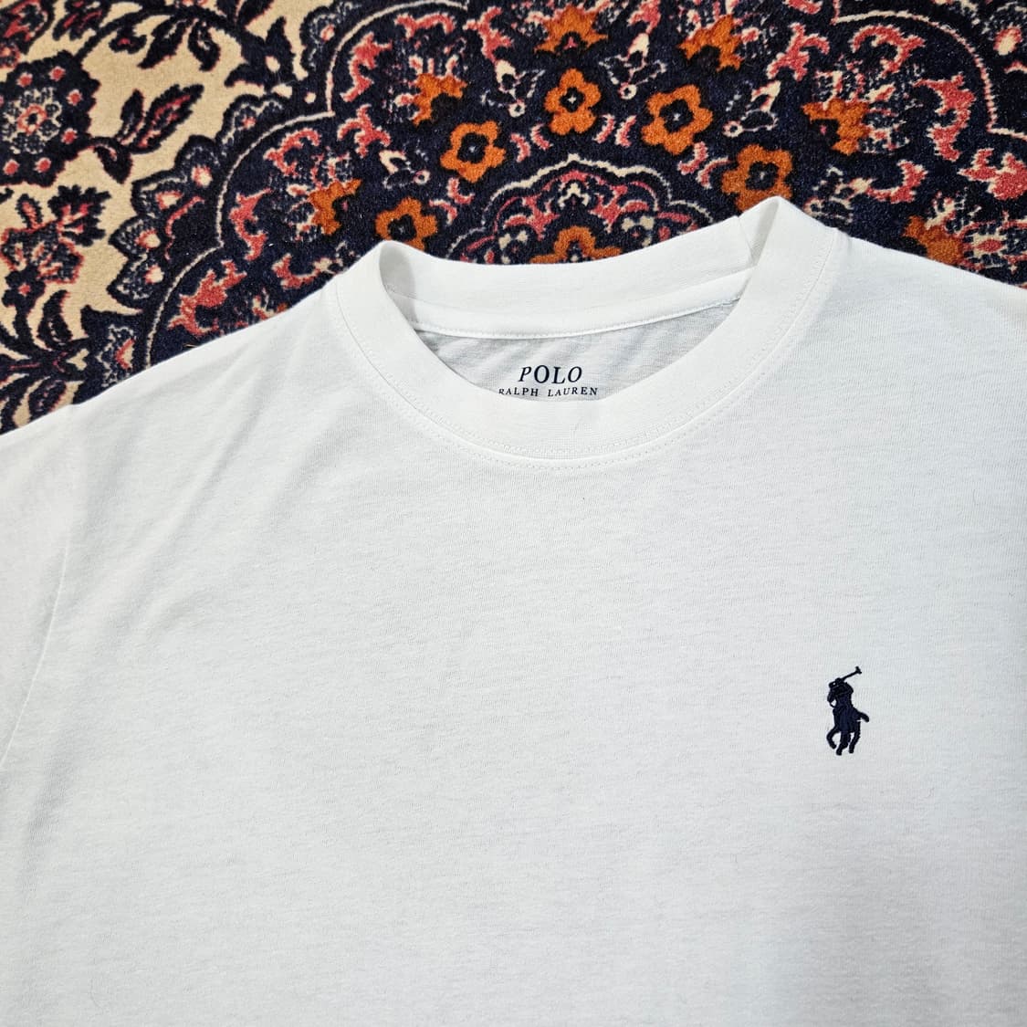 폴로랄프로렌 시그니쳐 포니 자수 라운드넥 티셔츠 S 상품이미지4