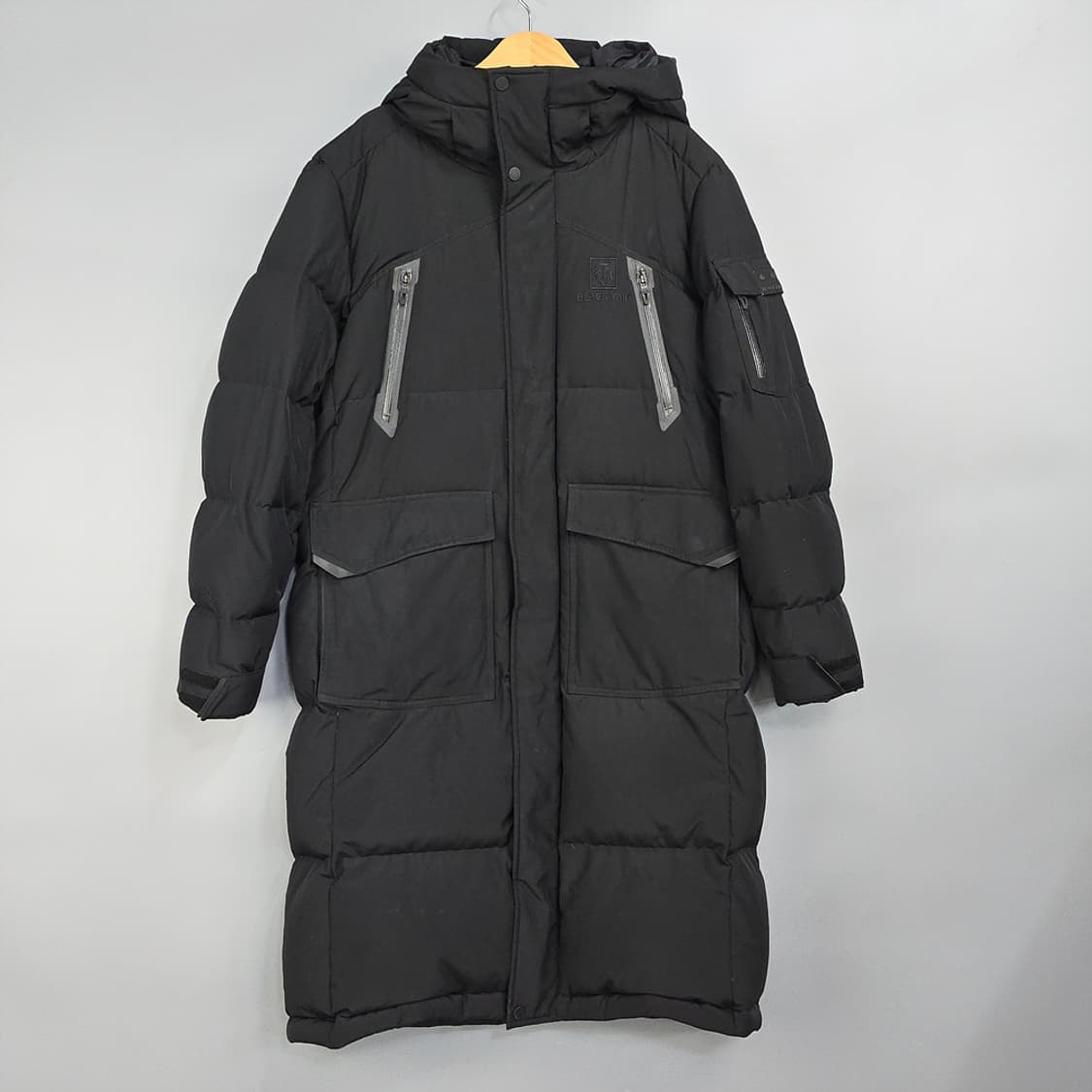 블랙야크 B모션 벤치다운 롱패딩 블랙 L 상품이미지1