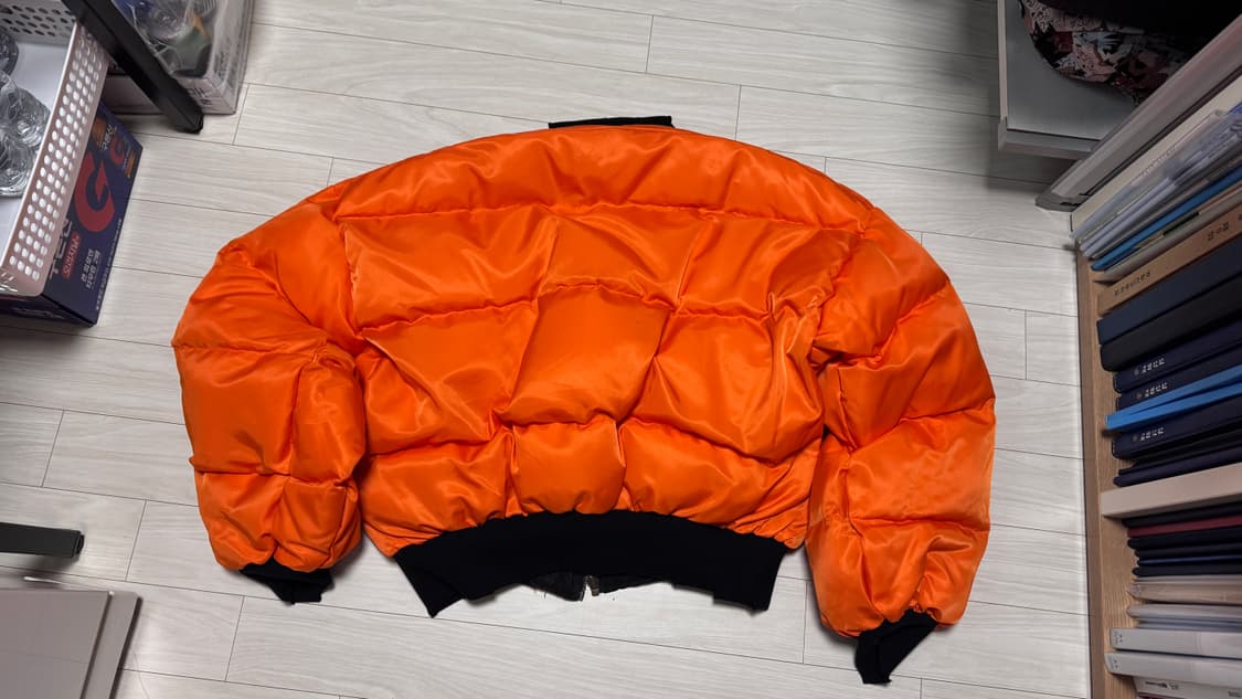 [1]프로젝트gr 리버서블 퍼피 봄버 자켓 블랙 상품이미지5