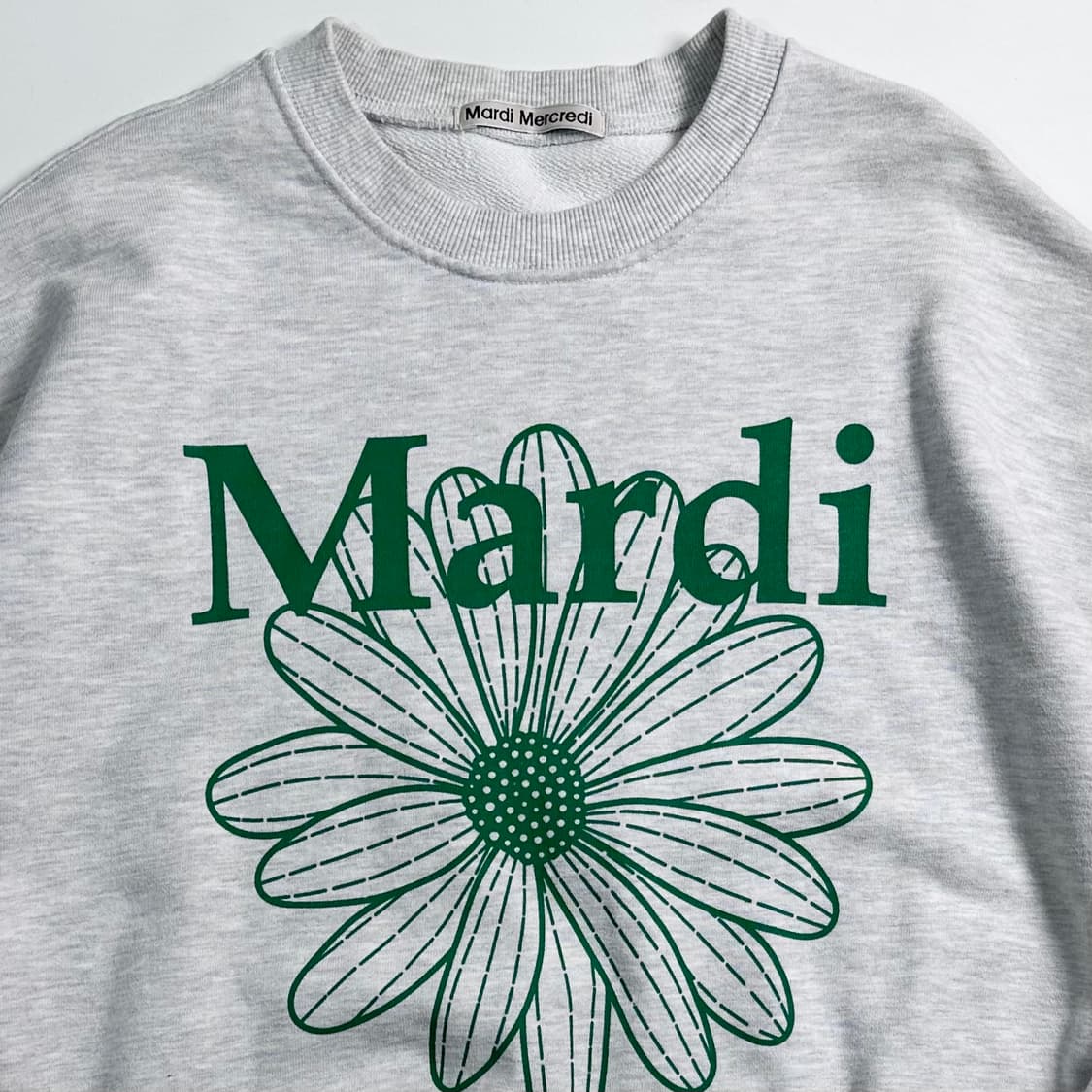 마르디메르크디 멜란지 맨투맨 상품이미지2