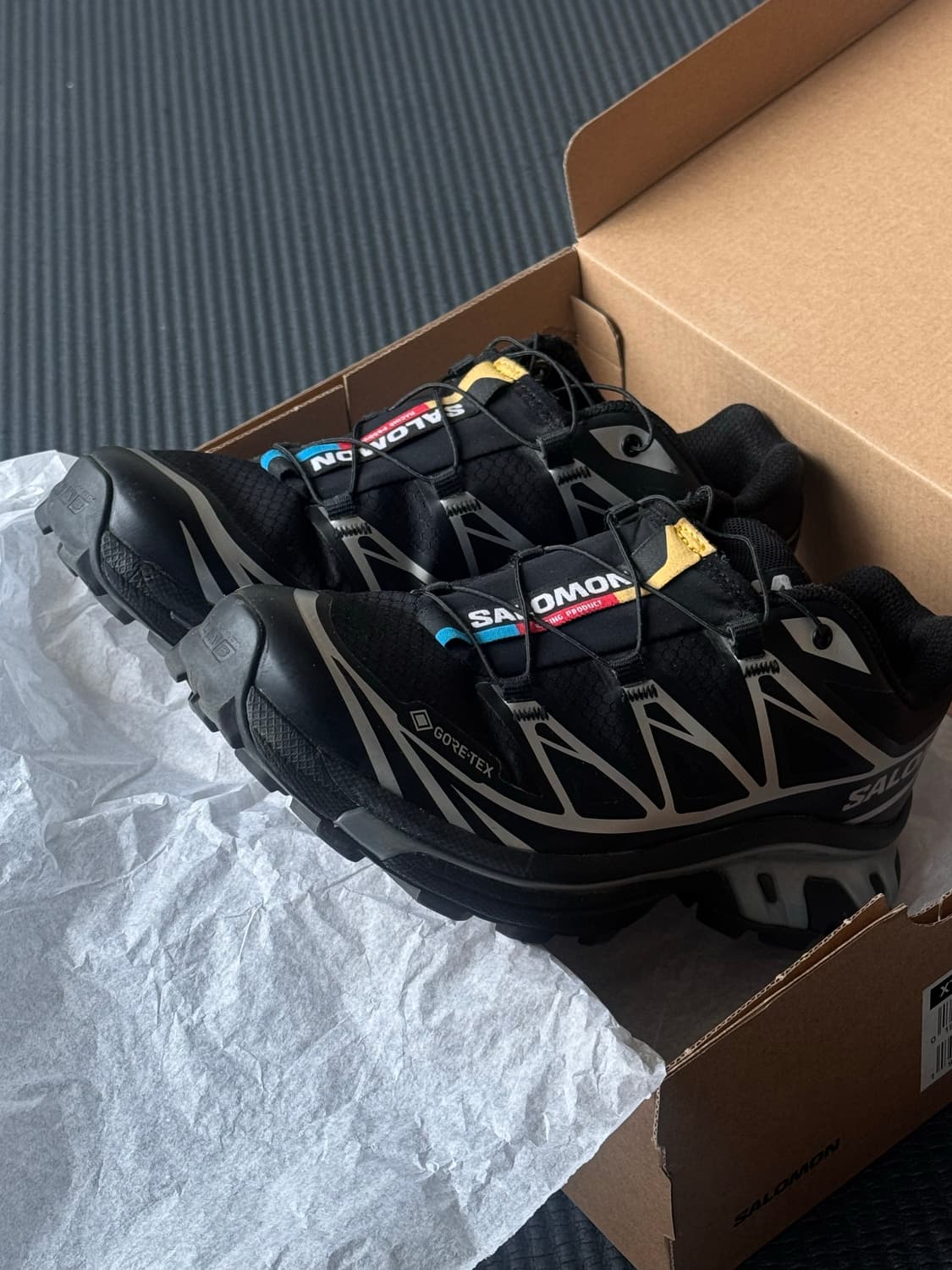 살로몬 XT-6 고어텍스 블랙/실버 235mm 상품이미지1