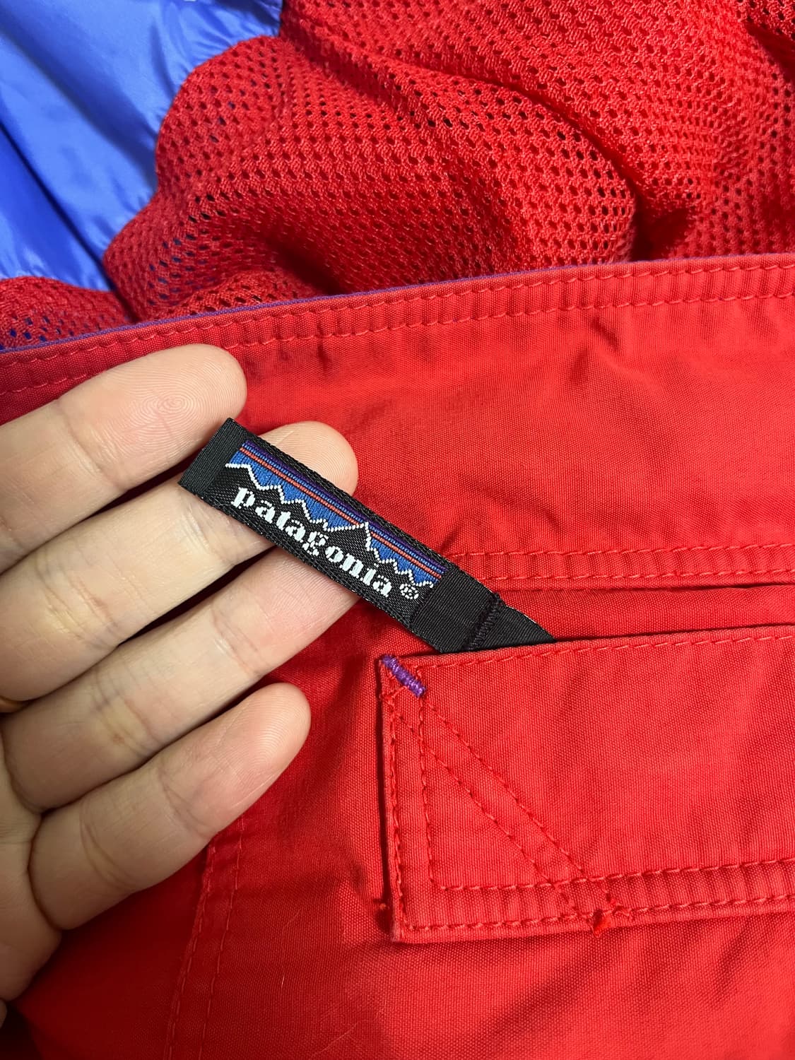 [판매] 90s patagonia 파타고니아 마운틴 파카/바람막이 XL 상품이미지7