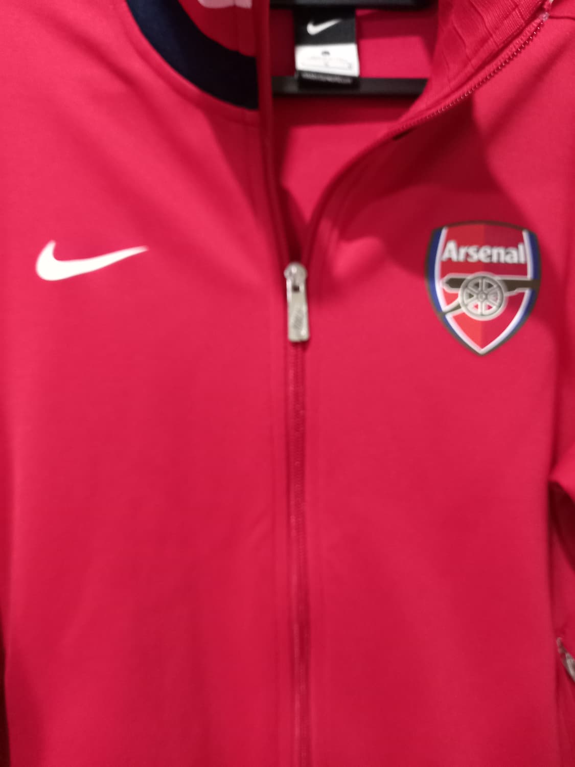 나이키 아스날 레드 빨강 트랙탑 저지 져지집업 100/L 상품이미지2