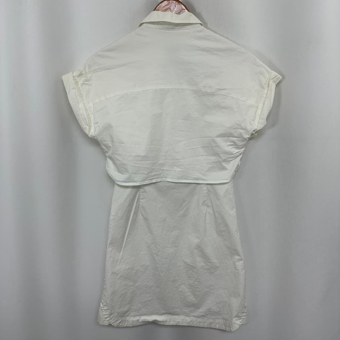   라코스테 여자 셔츠 면원피스 화이트 90(34) 상품이미지8