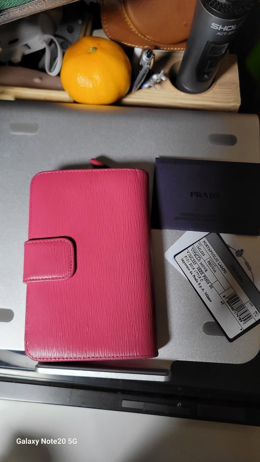 프라다 사피아노 지갑 상품이미지2