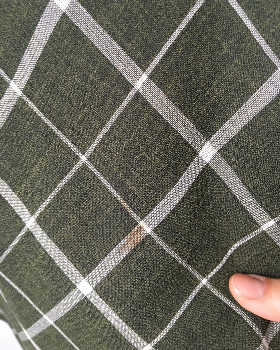 Check pattern long skirt 상품이미지3