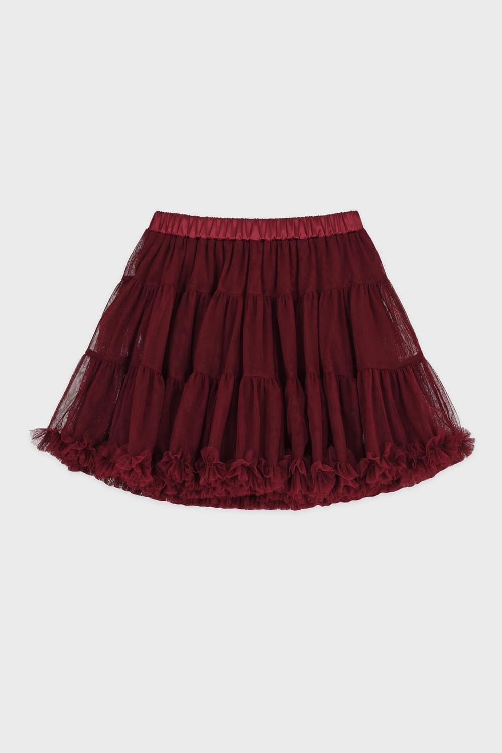 시눈 튜튜스커트 와인 상품이미지1