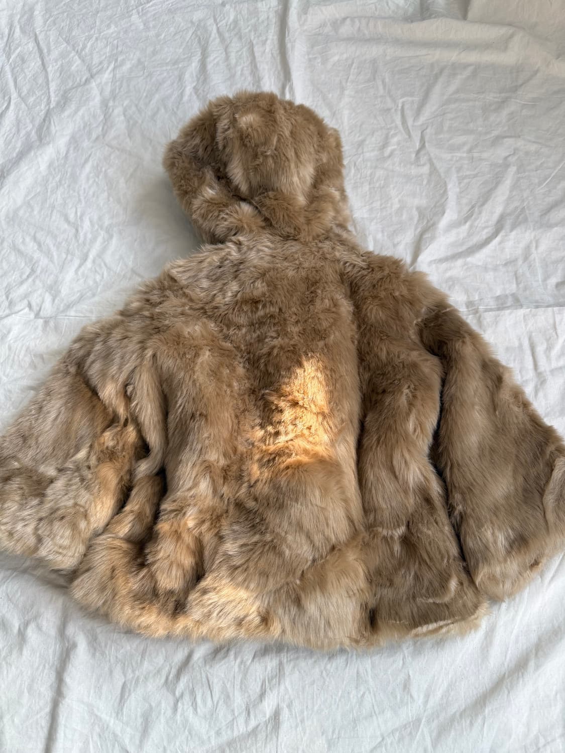 모카라떼 퍼 케이프 코트  상품이미지5