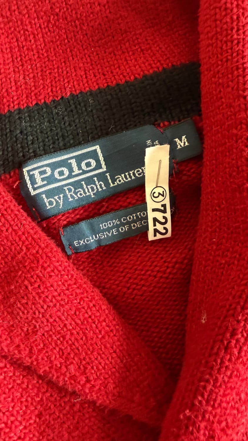 폴로 랄프 로렌 숄카라 니트 (희귀매물) 상품이미지2