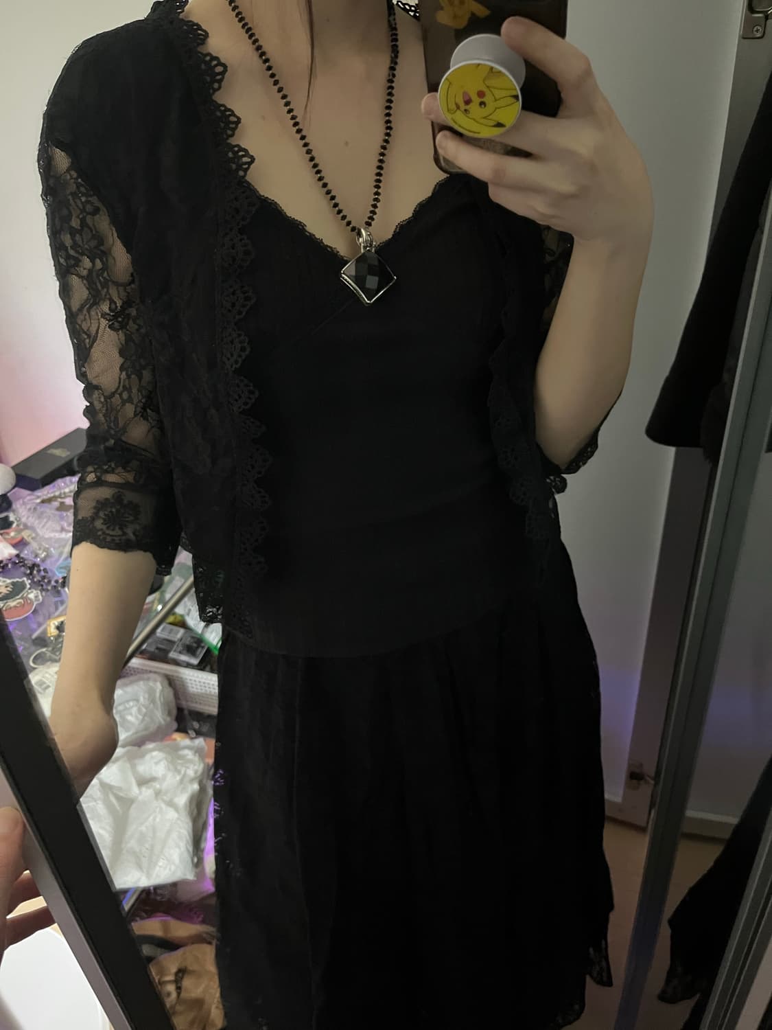 블랙 레이스 페어리 코디세트 상품이미지2