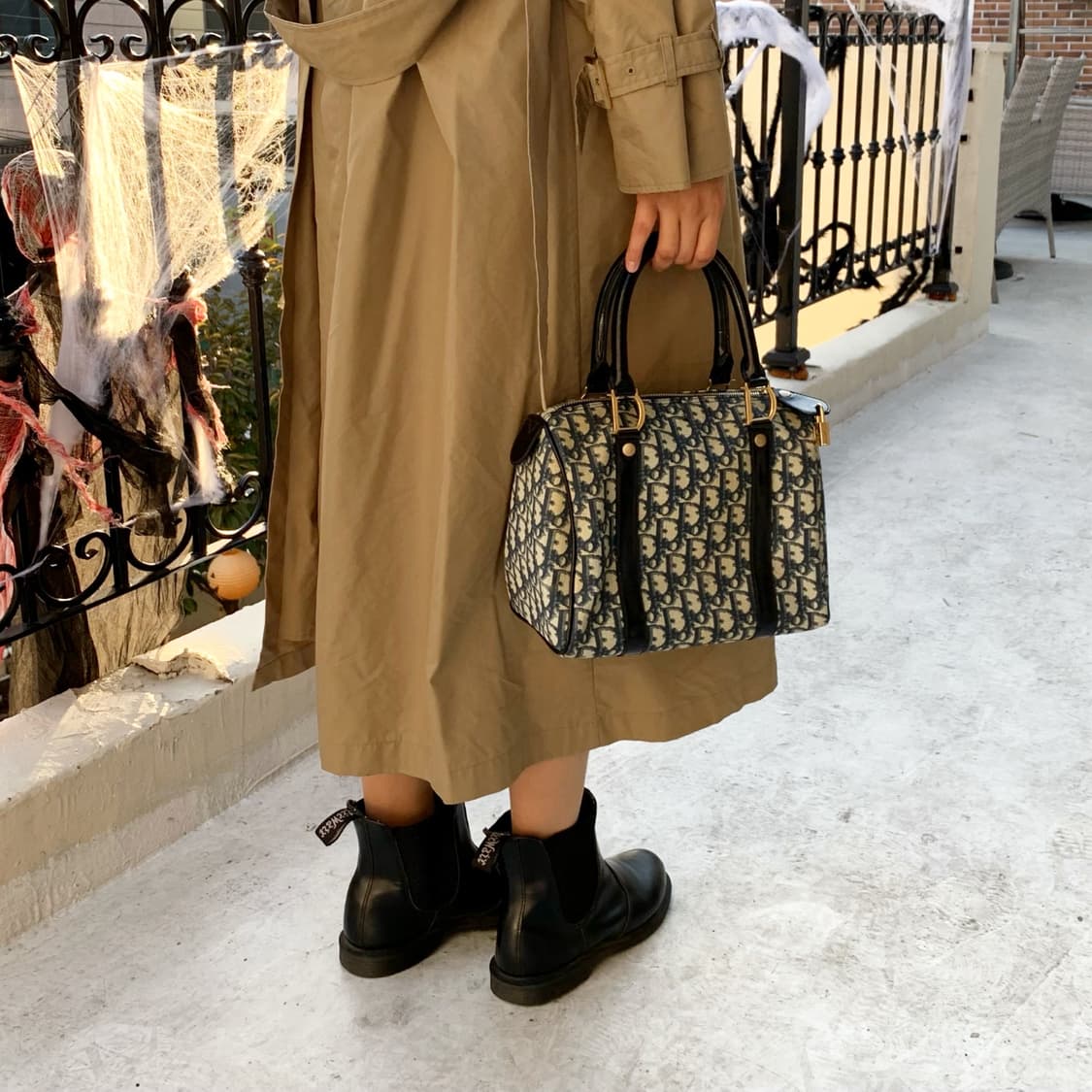 정품 디올 보스턴 토트백 상품이미지2