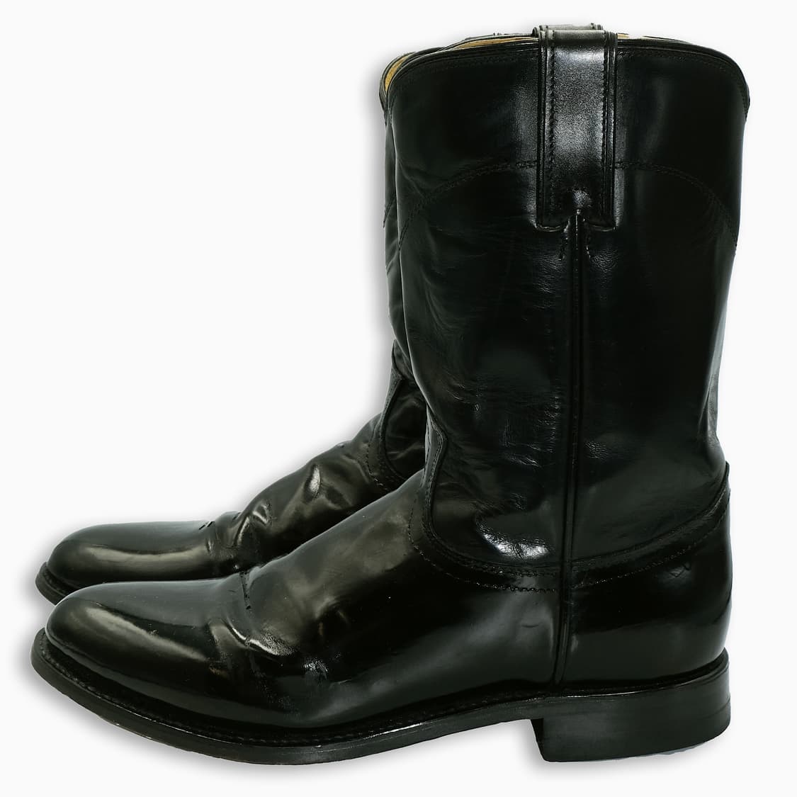 빈티지 저스틴 웨스턴 레더 부츠 9D(270)사이즈 BT27017 상품이미지3