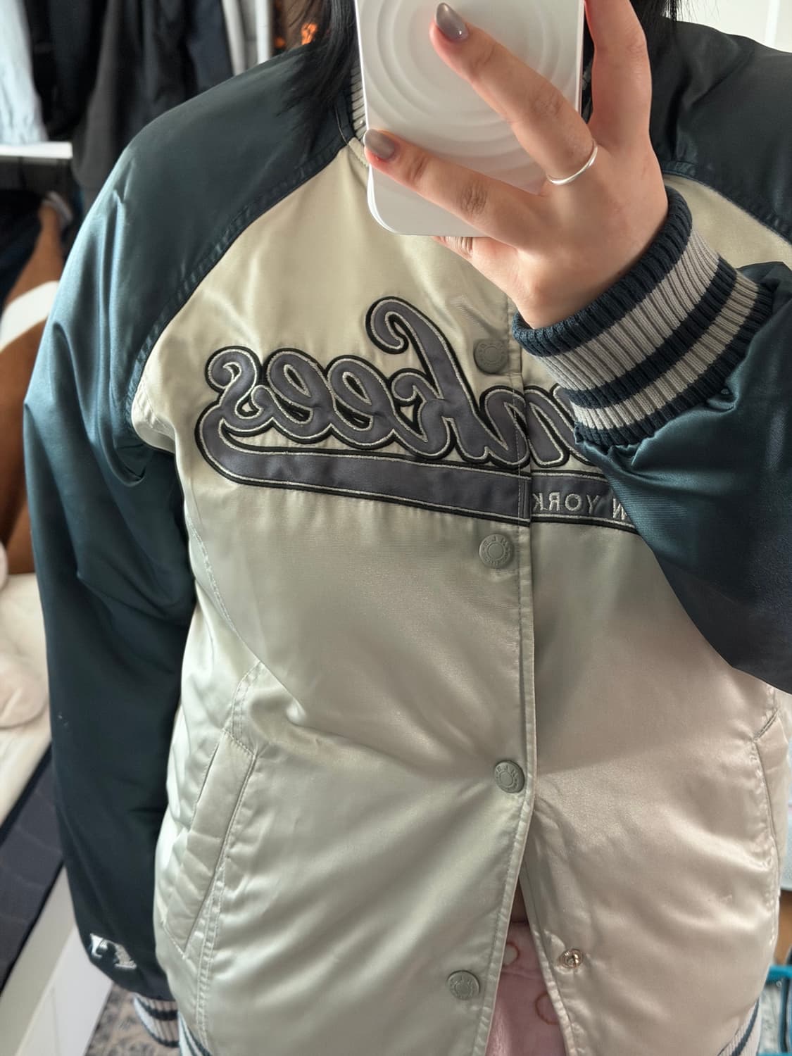 MLB 바시티 패딩 상품이미지5