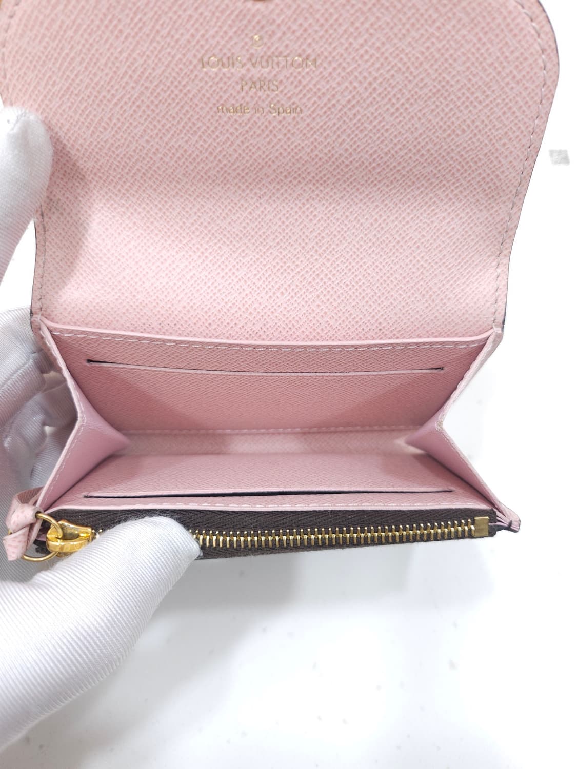 루이비통 로잘리 코인 퍼스 로즈 발레린 상품이미지8