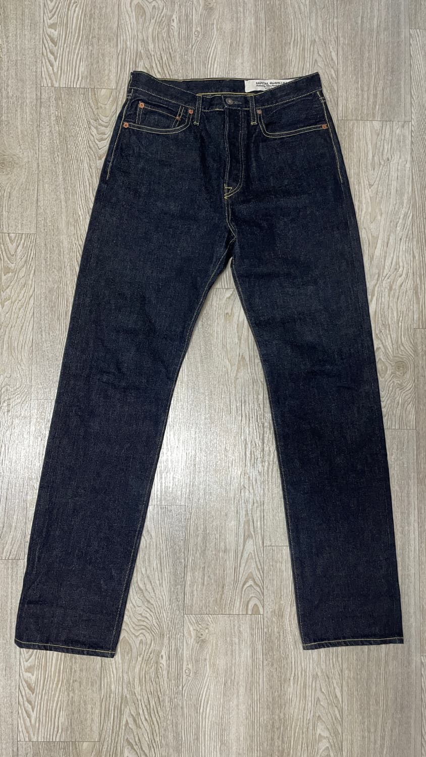 [32] 14oz 데님 5P 몽키 시스코 진 블루 상품이미지1