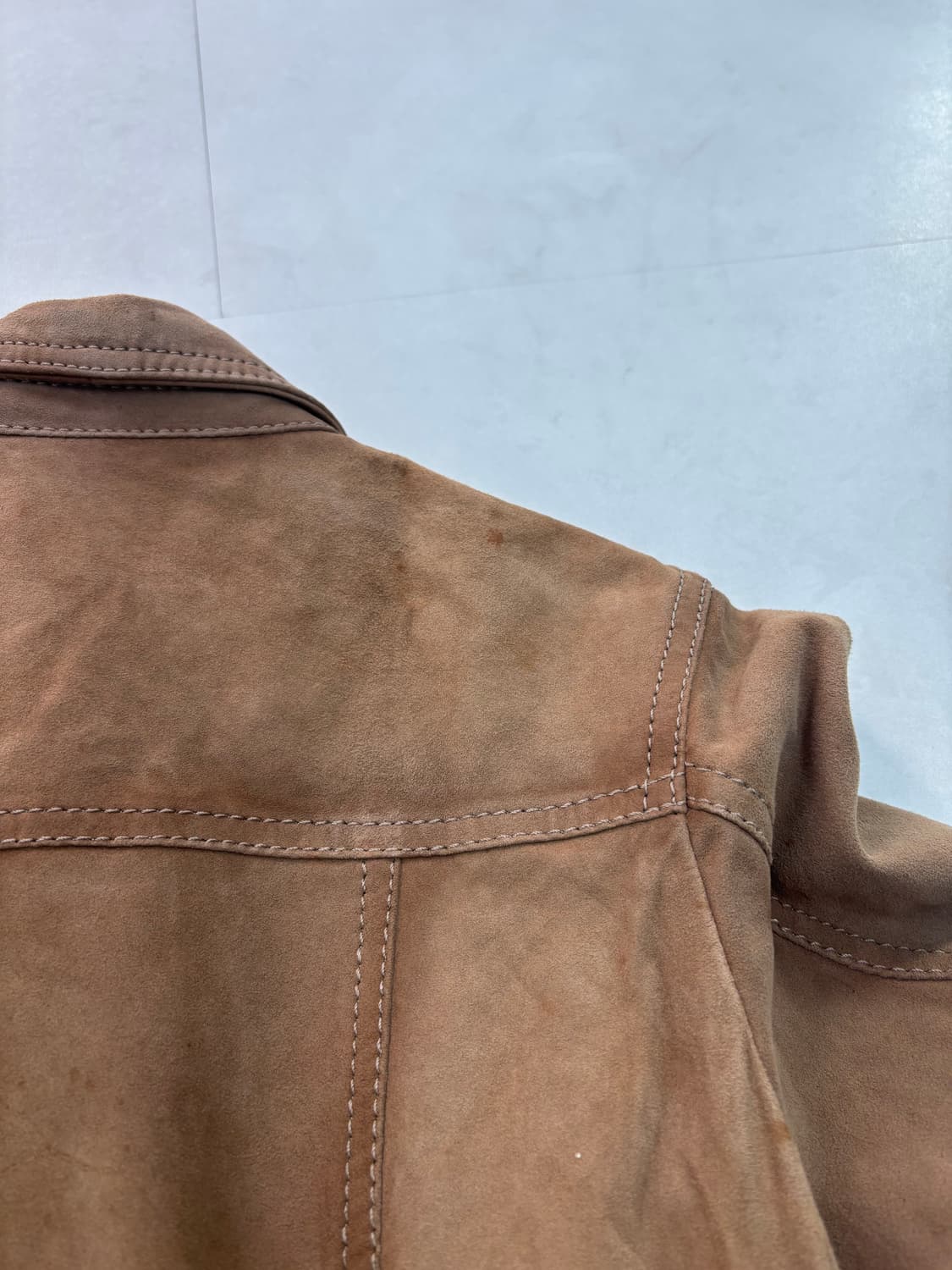 CAMEL LAMBSKIN SUEDE JACKET 상품이미지10