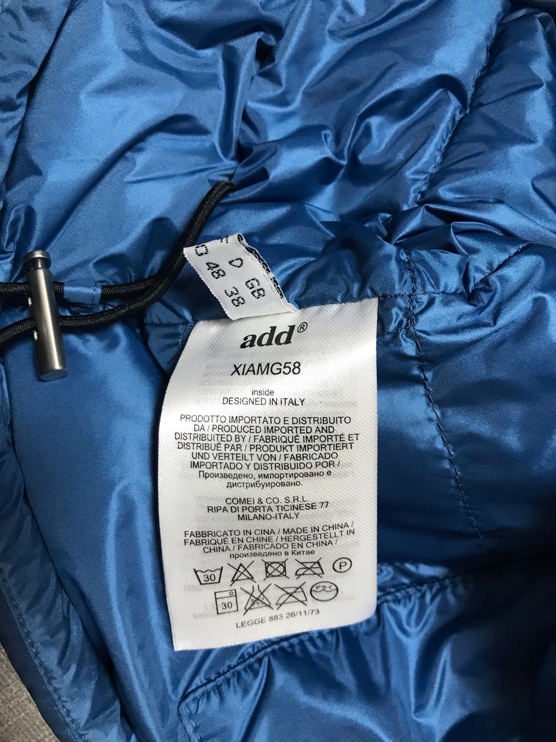 Add 남성 다운 경량패딩  상품이미지4