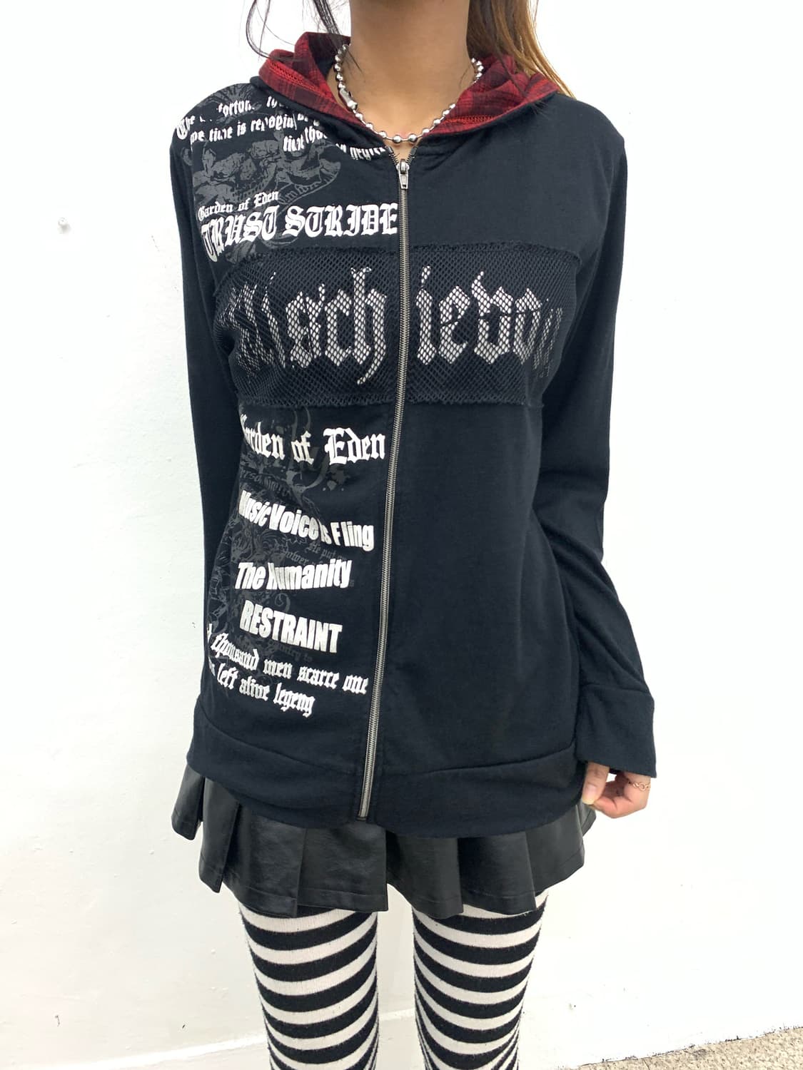 Beamere punk detail hoodie  상품이미지1