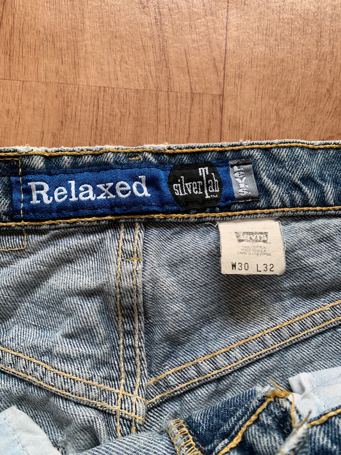 90s USA 리바이스 실버탭 릴렉스드핏 30x32 상품이미지4