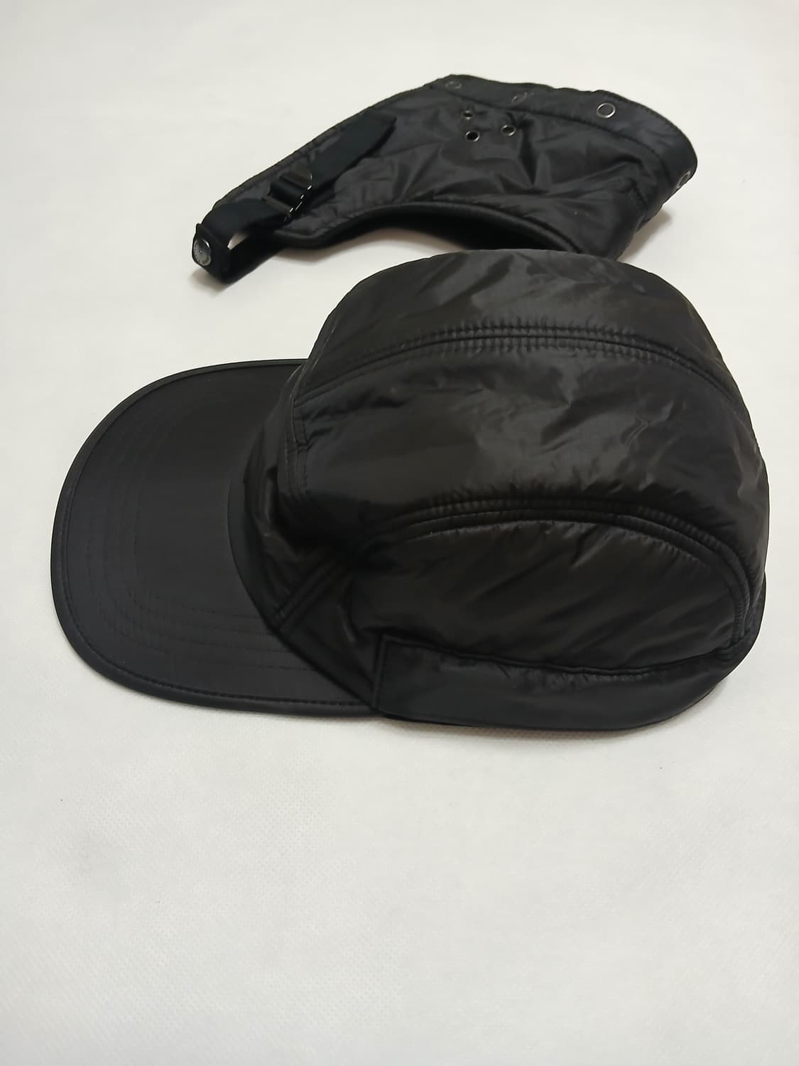 이스트로그 / EASTLOGUE 퀼티드 5 패널 캡 블랙 퀀텀 / M 상품이미지6