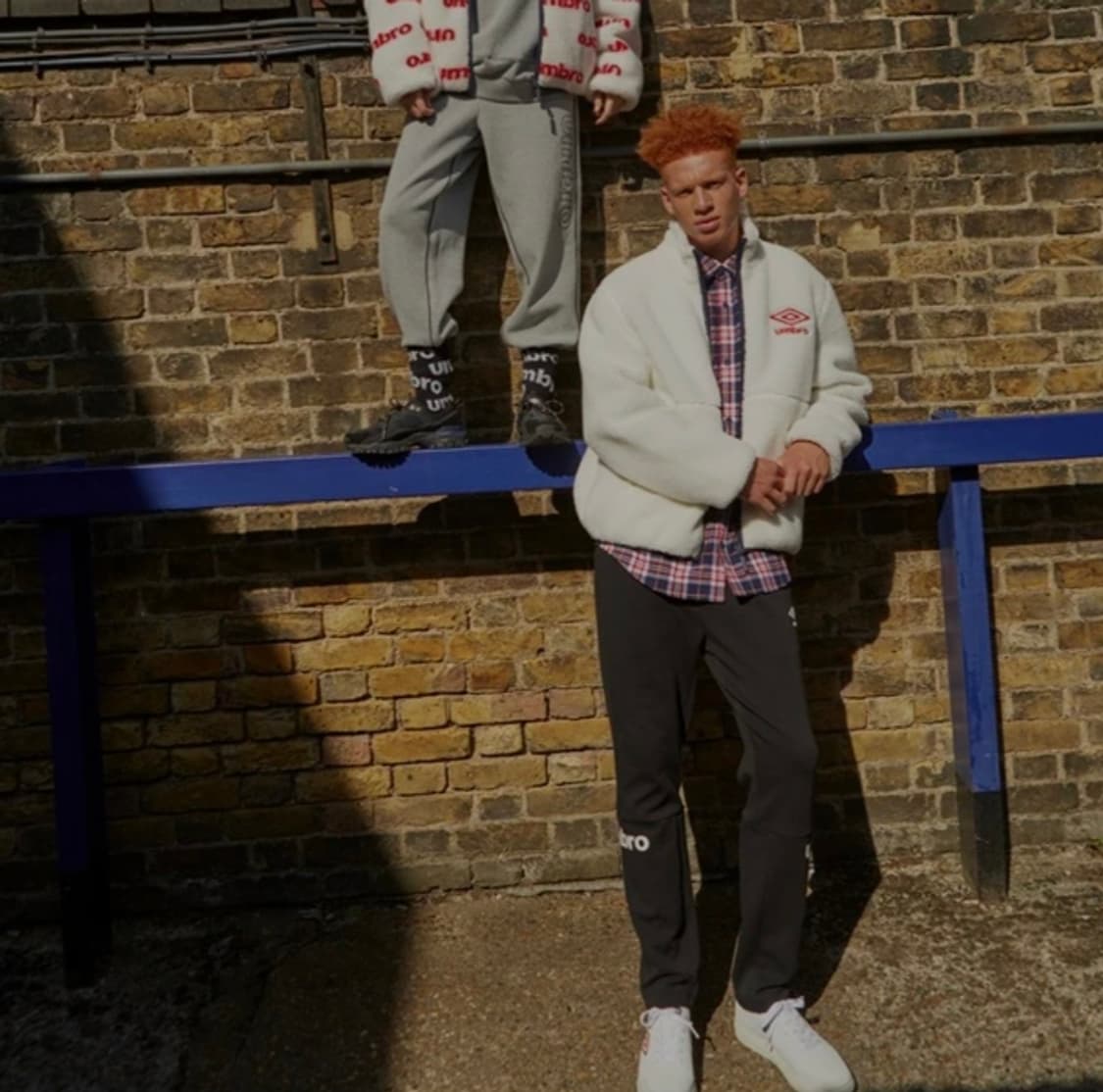 엄브로 뽀글이 플리스 자켓 아이보리 95 상품이미지8