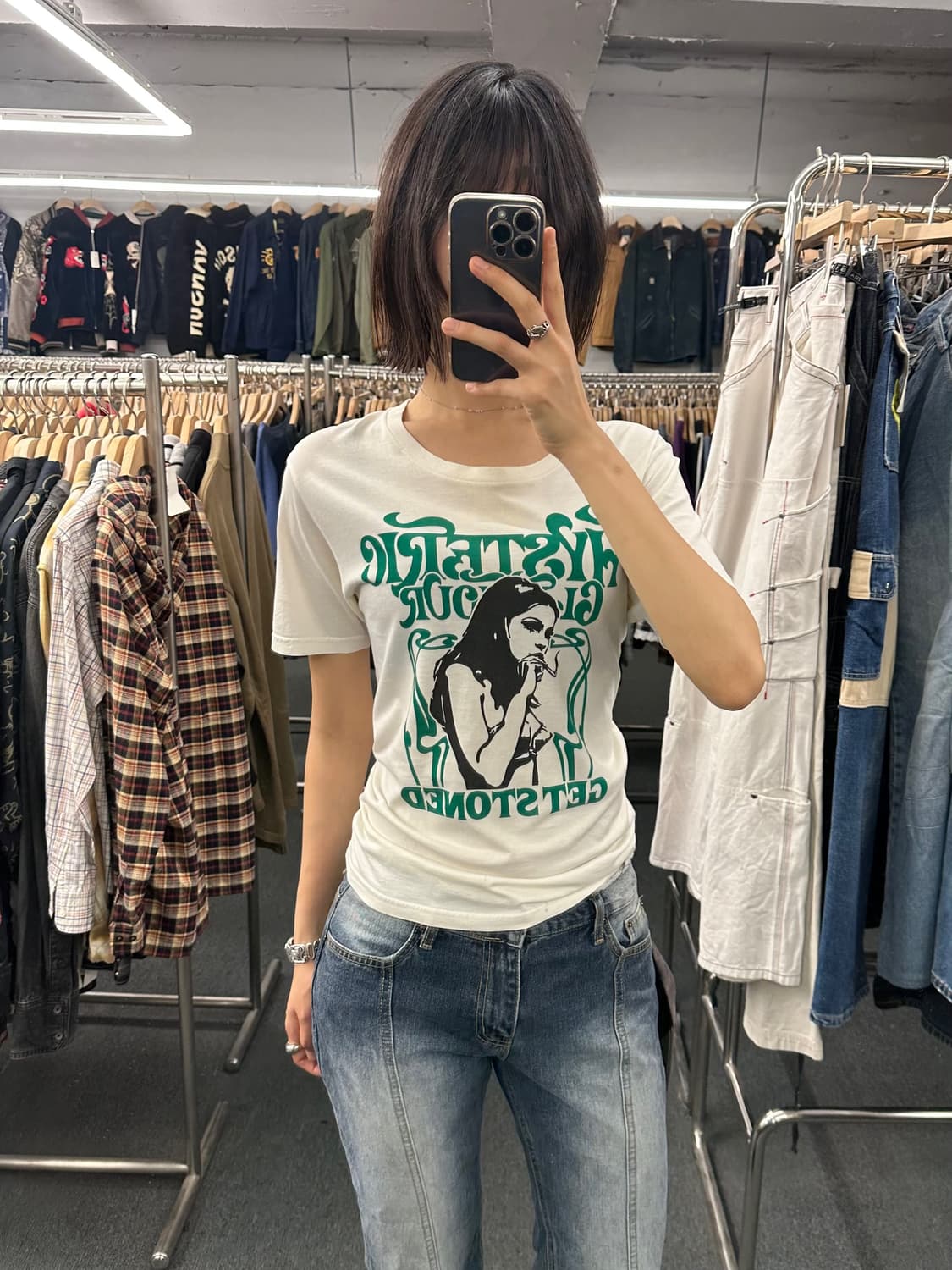 S)히스테릭 글래머 히스걸 그래픽 반팔 상품이미지1