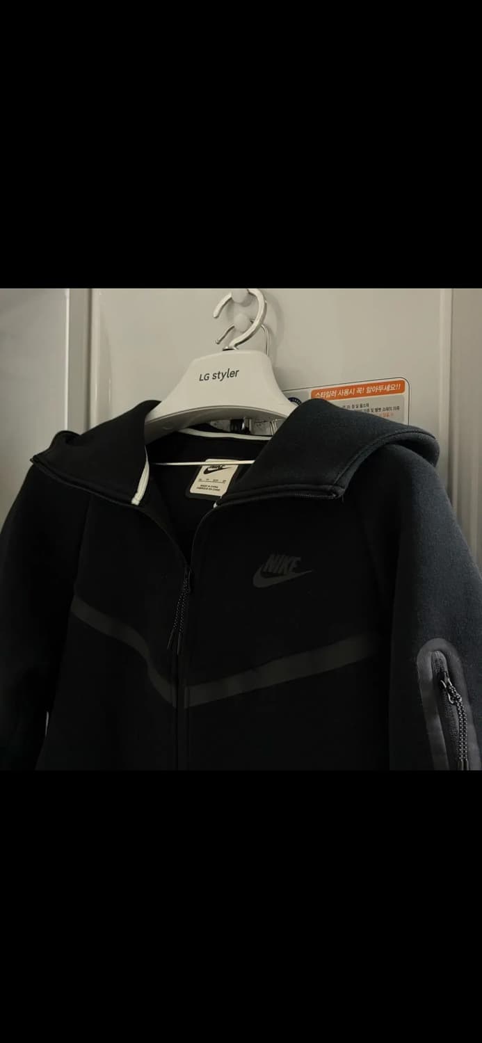 나이키 테크팩 테크플리스 후드집업 블랙 XS 상품이미지3