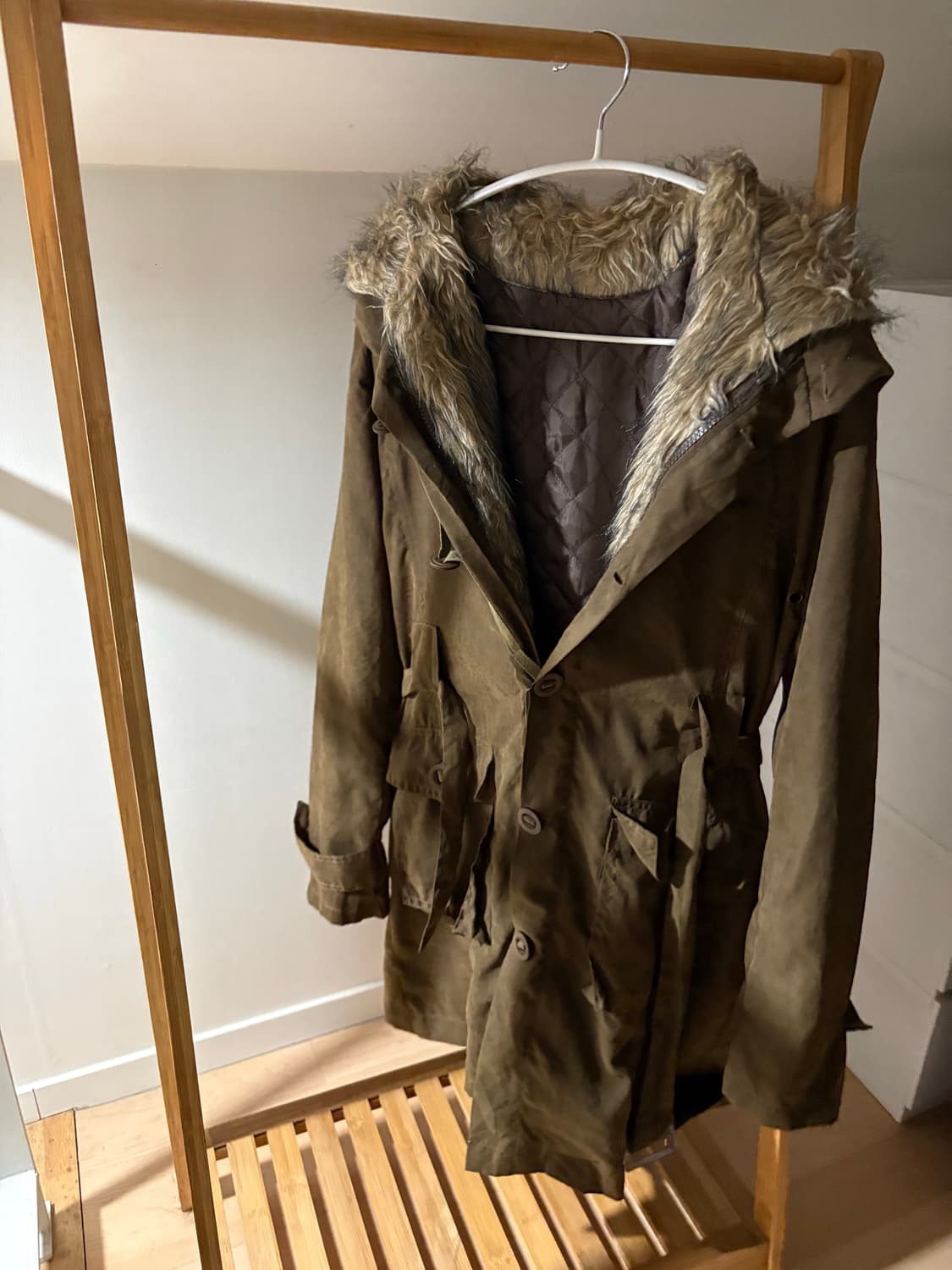 빈티지 모리 너드 야상자켓 털 탈부착 상품이미지1