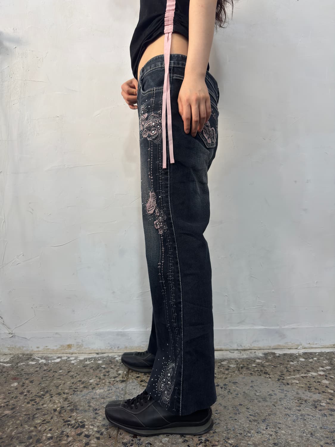 zzaim design denim pants 상품이미지4