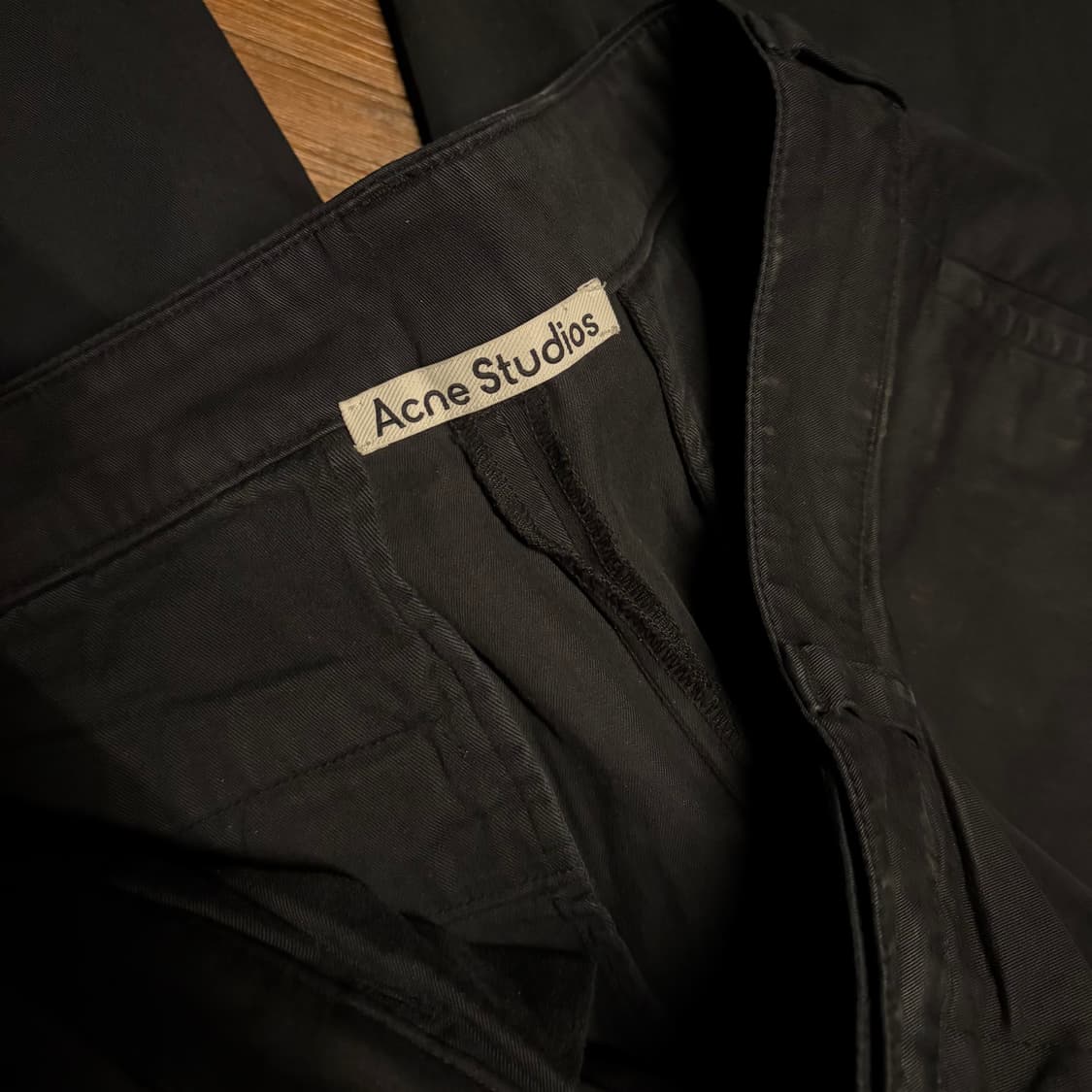 ACNE STUDIOS TWO TUCK WIDE COTTON PANTS 상품이미지8