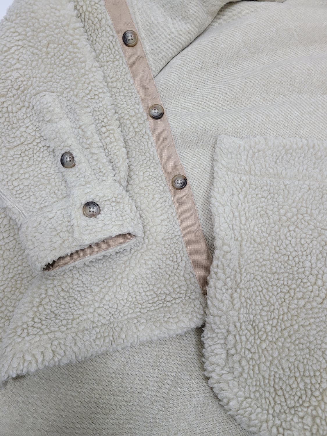 POLO 22FW 폴로 랄프로렌 오버핏 셰르파 셔츠형 자켓 / 여 S
 상품이미지7