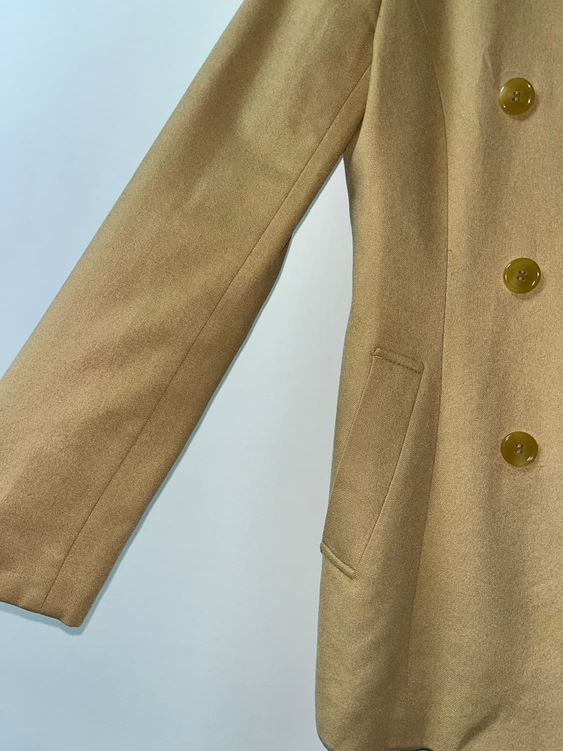 PROFILE 레트로 클래식 울 코트 상품이미지3