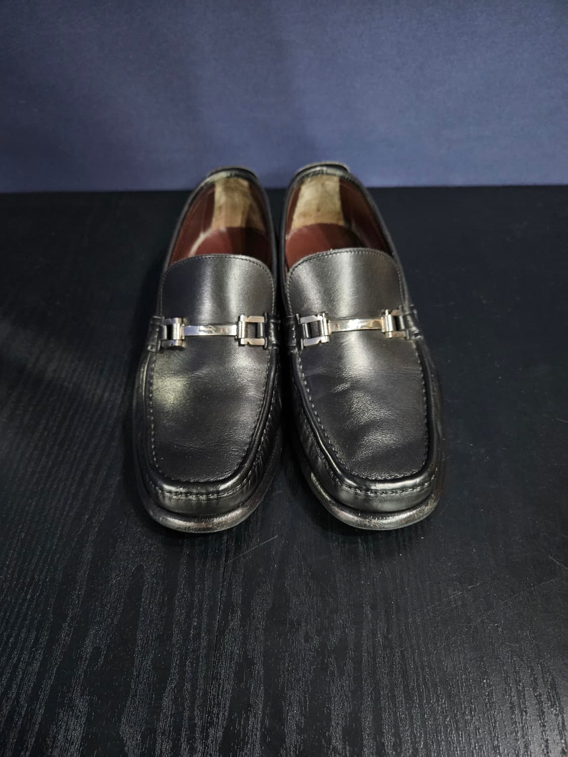 페라가모 블랙 남성 9 로퍼  상품이미지1