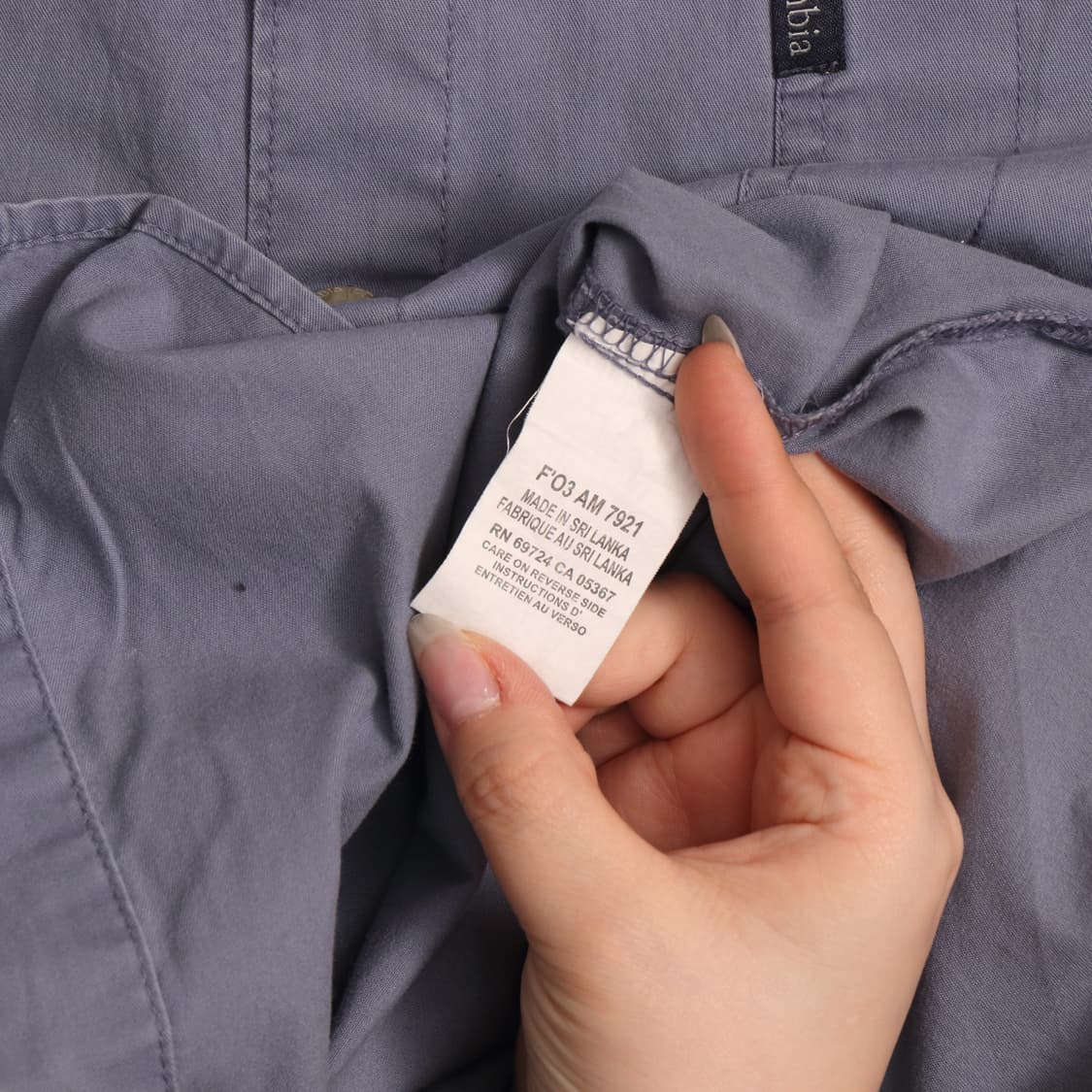 90'S 컬럼비아 코튼 아웃도어 셔츠 A1662 상품이미지4