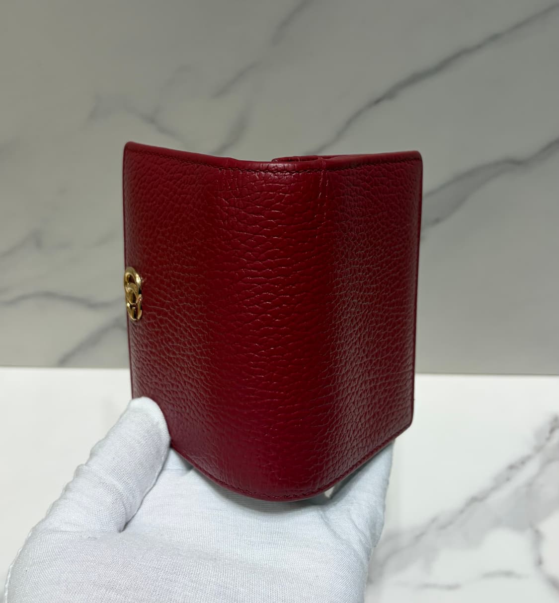 [정품] S급 구찌 마몬트 중지갑 레드 상품이미지5