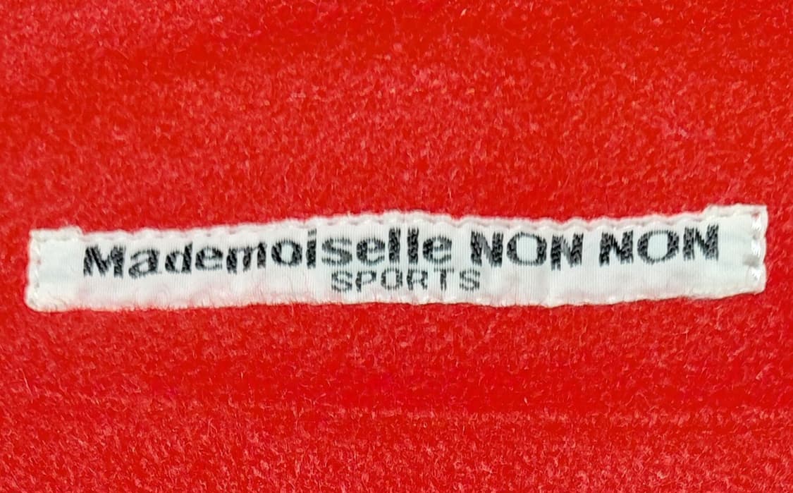 [빈티지] 마드모아젤 논논(Mlle NON NON) 울 스타디움 자켓 상품이미지8