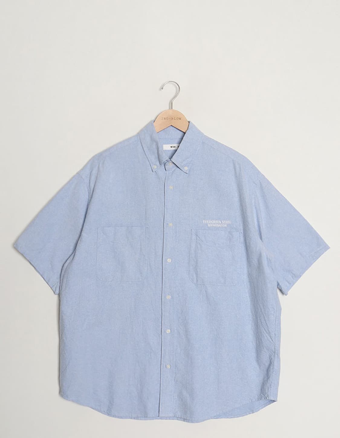 WEGO Embro Oversized Shirts 상품이미지2
