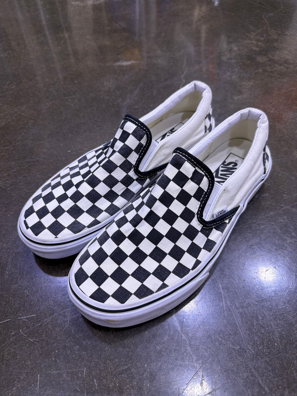 반스 체커보드 슬립온 스니커즈 260 상품이미지1