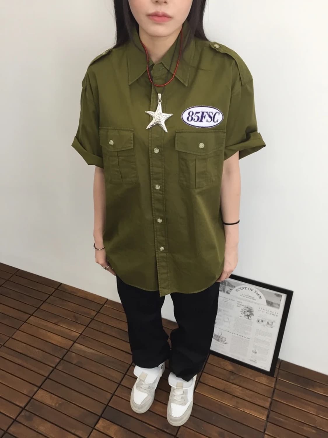 Lucky Bird Safari Shirt 상품이미지1