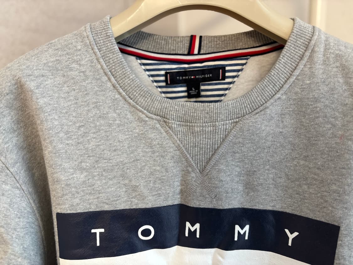 타미힐피거 맨투맨 티셔츠 상품이미지6