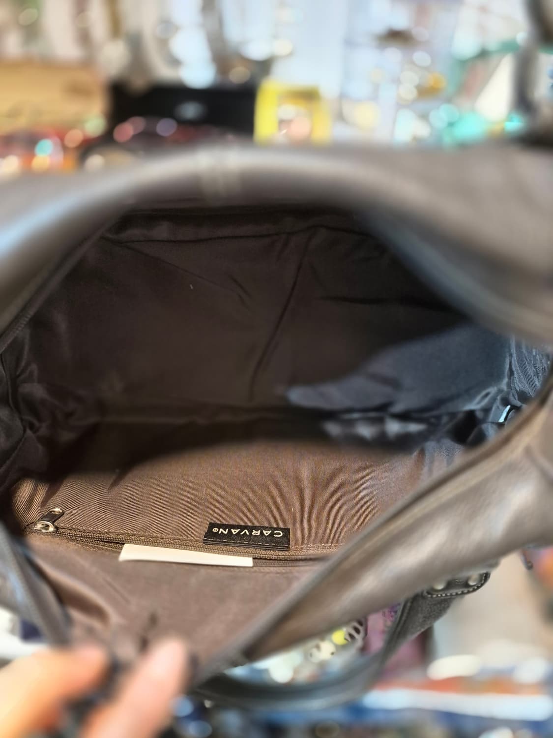 japon 브라운 가죽 숄더백 토트백 상품이미지3