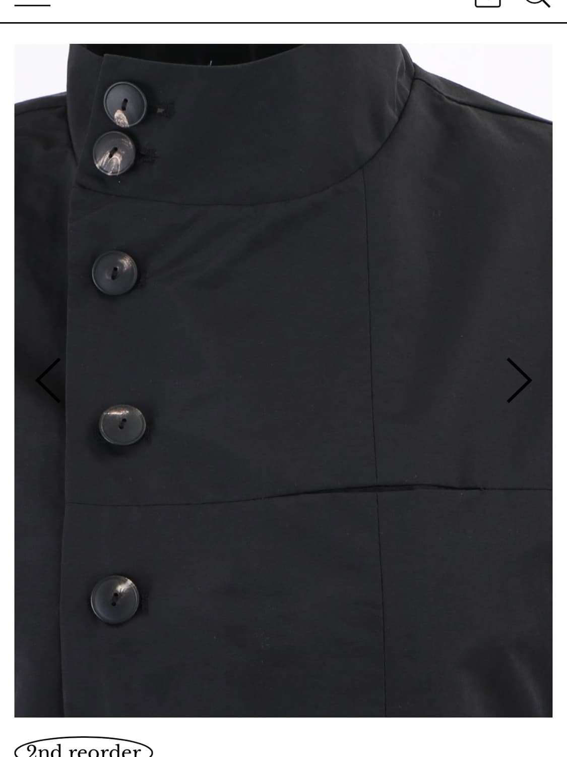 킴서울 BLACK CONCRETUS JACKET 상품이미지3