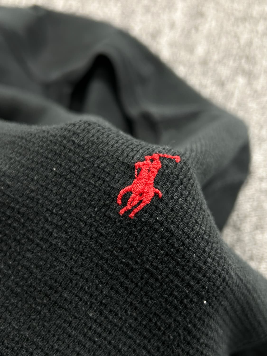 폴로 랄프로렌 레드포니 롱슬리브 와플티 M   상품이미지4