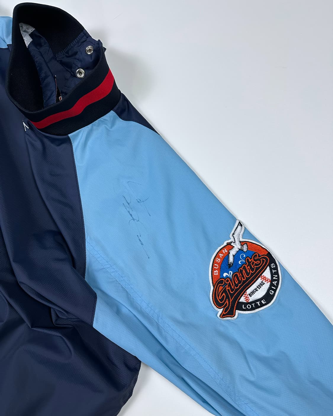롯데자이언츠 스냅 베이스볼 자켓 상품이미지3
