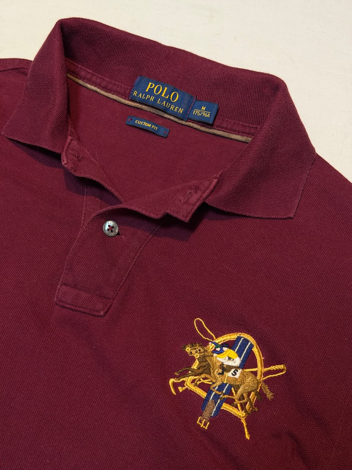 폴로 랄프로렌 빅포니 치프키프 카라티 버건디 상품이미지2
