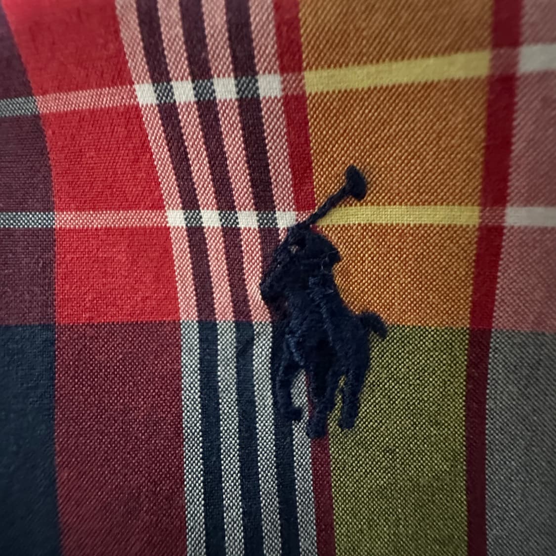 POLO RALPH LAUREN half shirt check 상품이미지3
